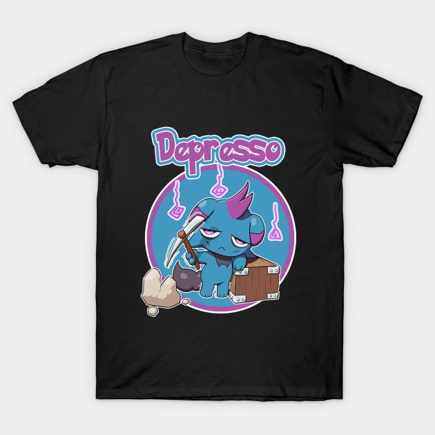 Depresso T-Shirt by Vhitostore